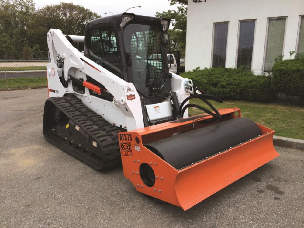 ATS73 73in Skid Steer Smooth Roller Attachment 888099