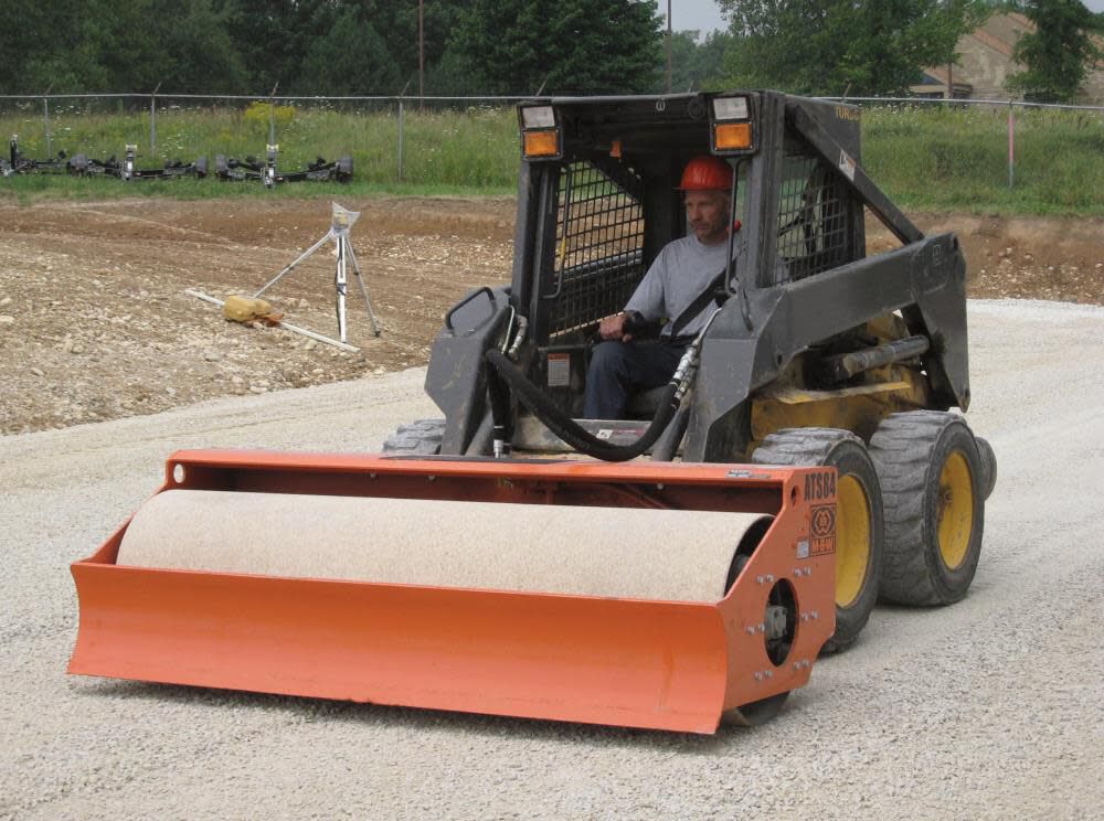 ATS84 Skid Steer Roller Attachment 84 Smooth 889099