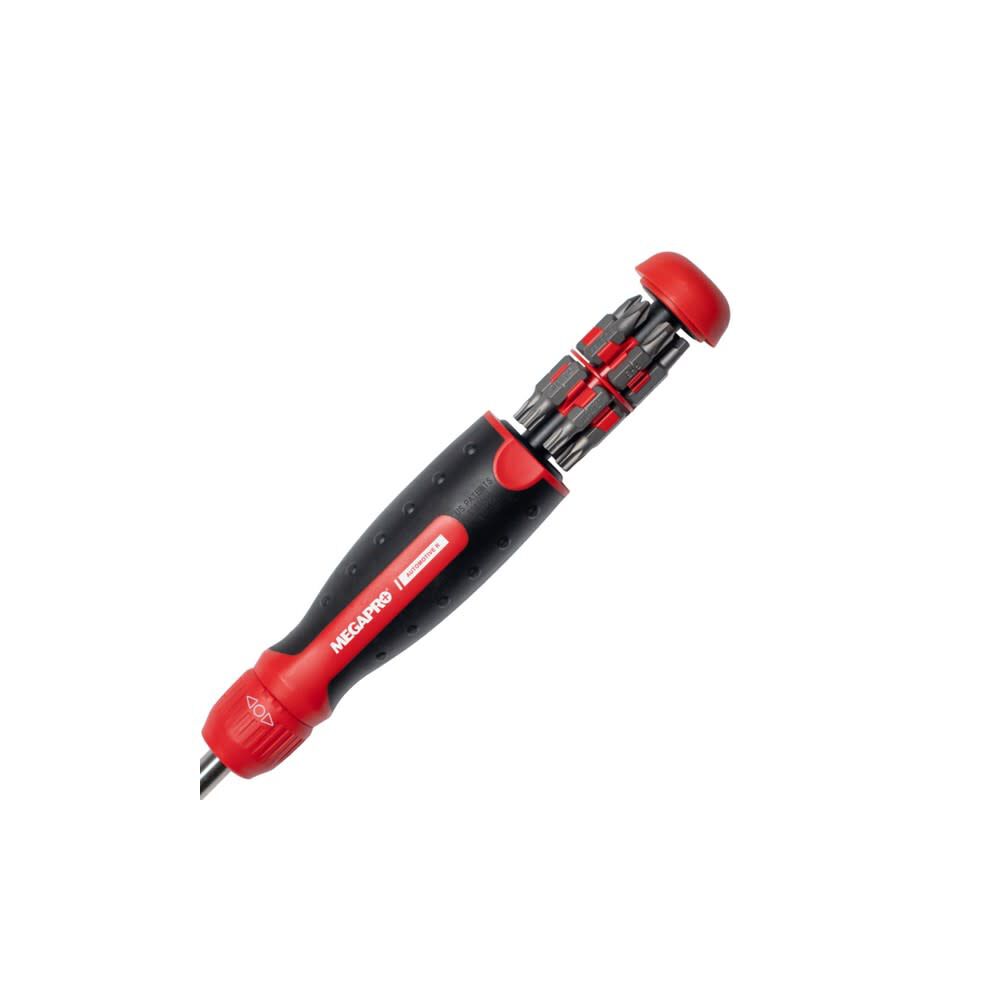 Automotive Ratcheting 13-In-1 Multi-Bit Screwdriver 211R1C36RD