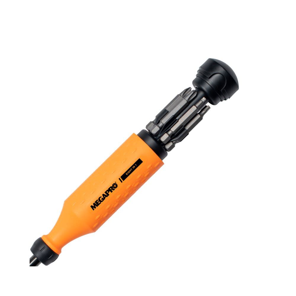 Original 8-in-1 Multi-Bit Screwdriver Orange/Black 8IN1NAS-NOR/BK