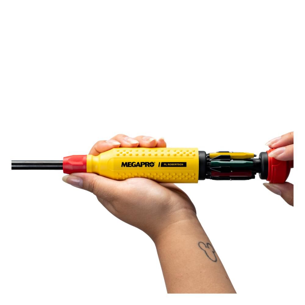 Original PL Robertson 15-In-1 Multi-Bit Screwdriver 151PLR