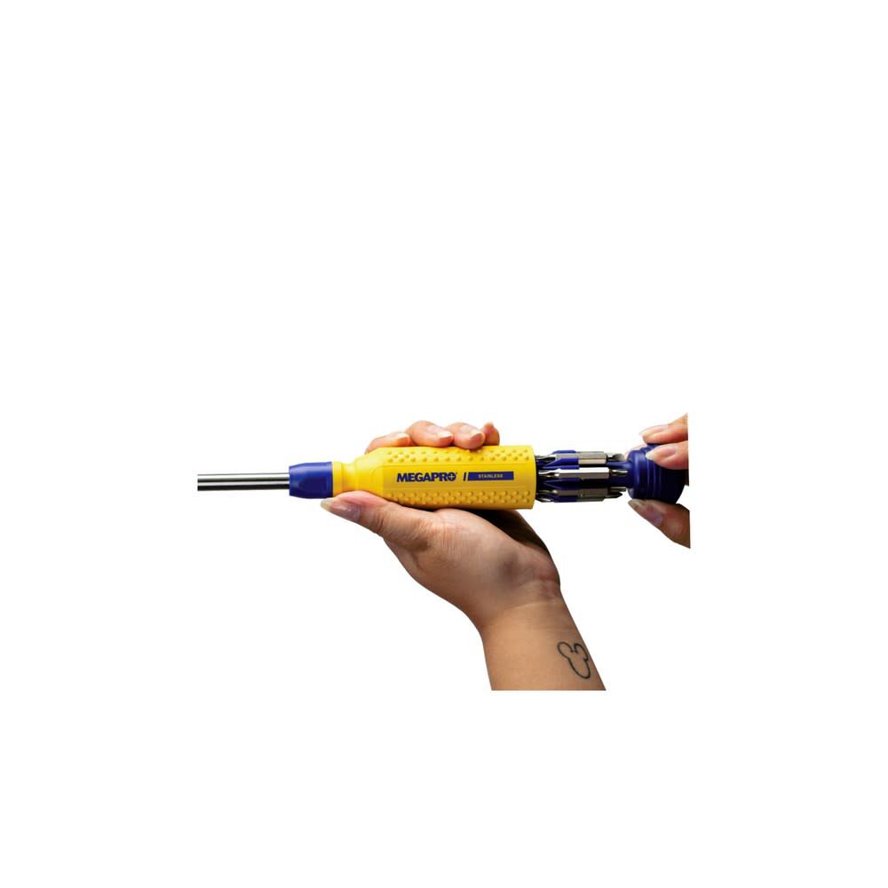 Original Stainless Steel 15-In-1 Multi-Bit Screwdriver 151SS