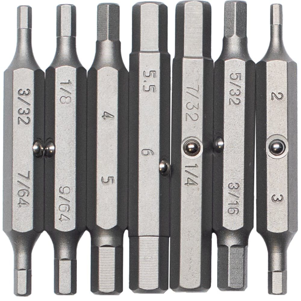 Replacement Bit Set for Hex 15-in-1 Multi-Bit Screwdriver -7/Pack 6REPLACEMENT-HX