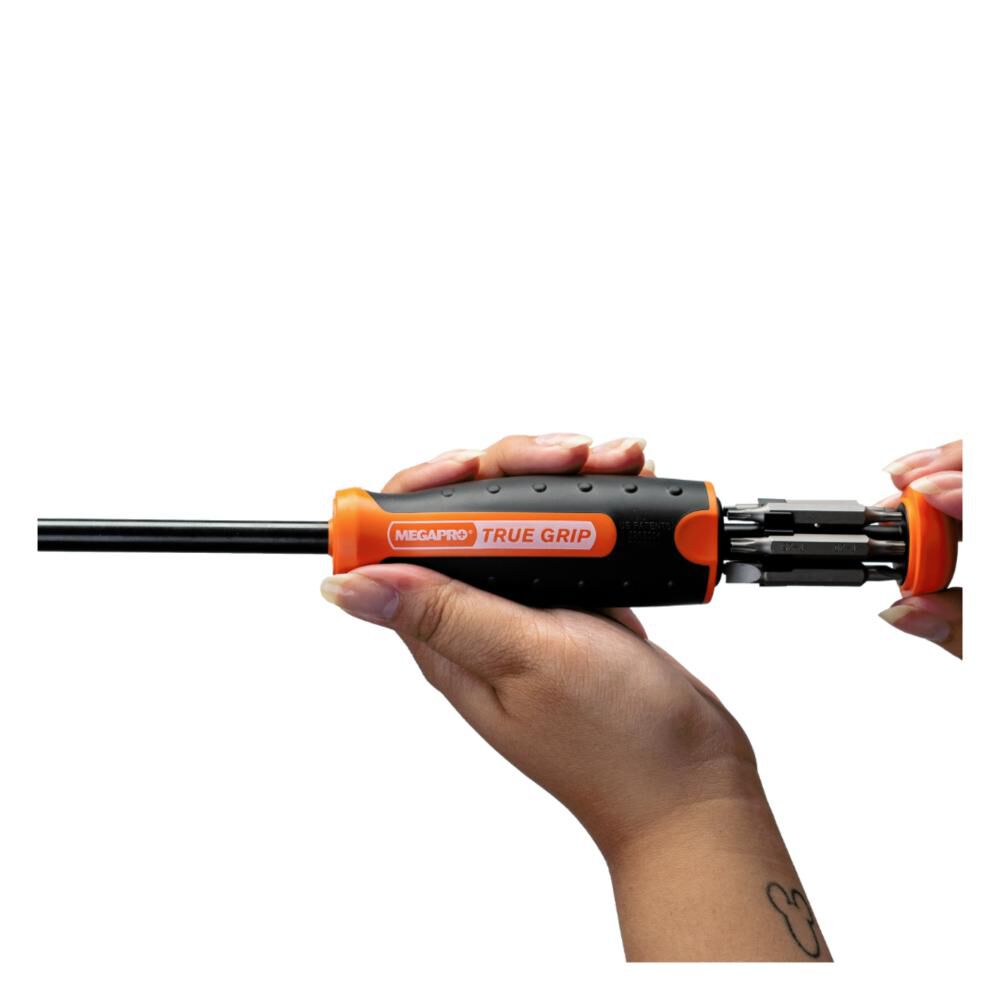 True Grip 13-In-1 Multi-Bit Screwdriver 211CG2CNAS-OR