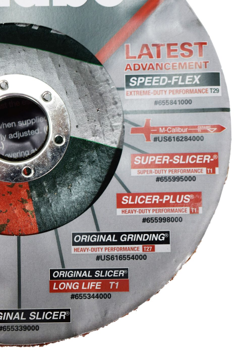 6in Abrasive Grinder Discs Demo 7pk US729