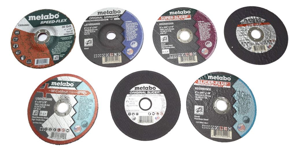 6in Abrasive Grinder Discs Demo 7pk US729