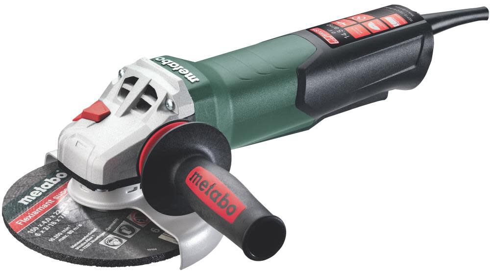 6in Angle Grinder 9600 RPM 14.5 Amp with Non Locking Paddle 613111420