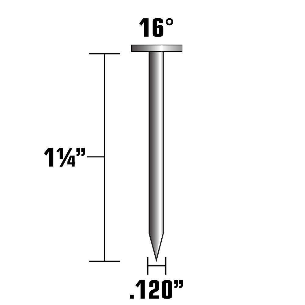 1-1/4 Inch Pneumatic Roofing Nails 7200 Count | 12111HPT 12111HPT