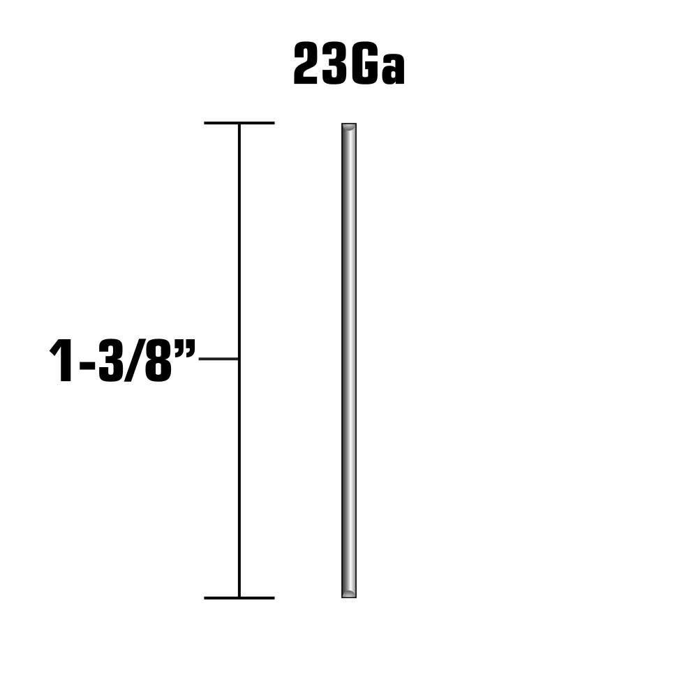 1-3/8 Inch 23 Gauge Galvanized Headless Pins | 23004SHPT 23004SHPT