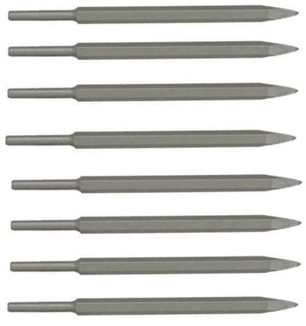 18 in x 3/4 in Hex Demolition Bull Point Hammer Chisel Bit 25pc 985431B