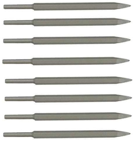 18 in x 3/4 in Hex Demolition Bull Point Hammer Chisel Bit 25pc 985431B