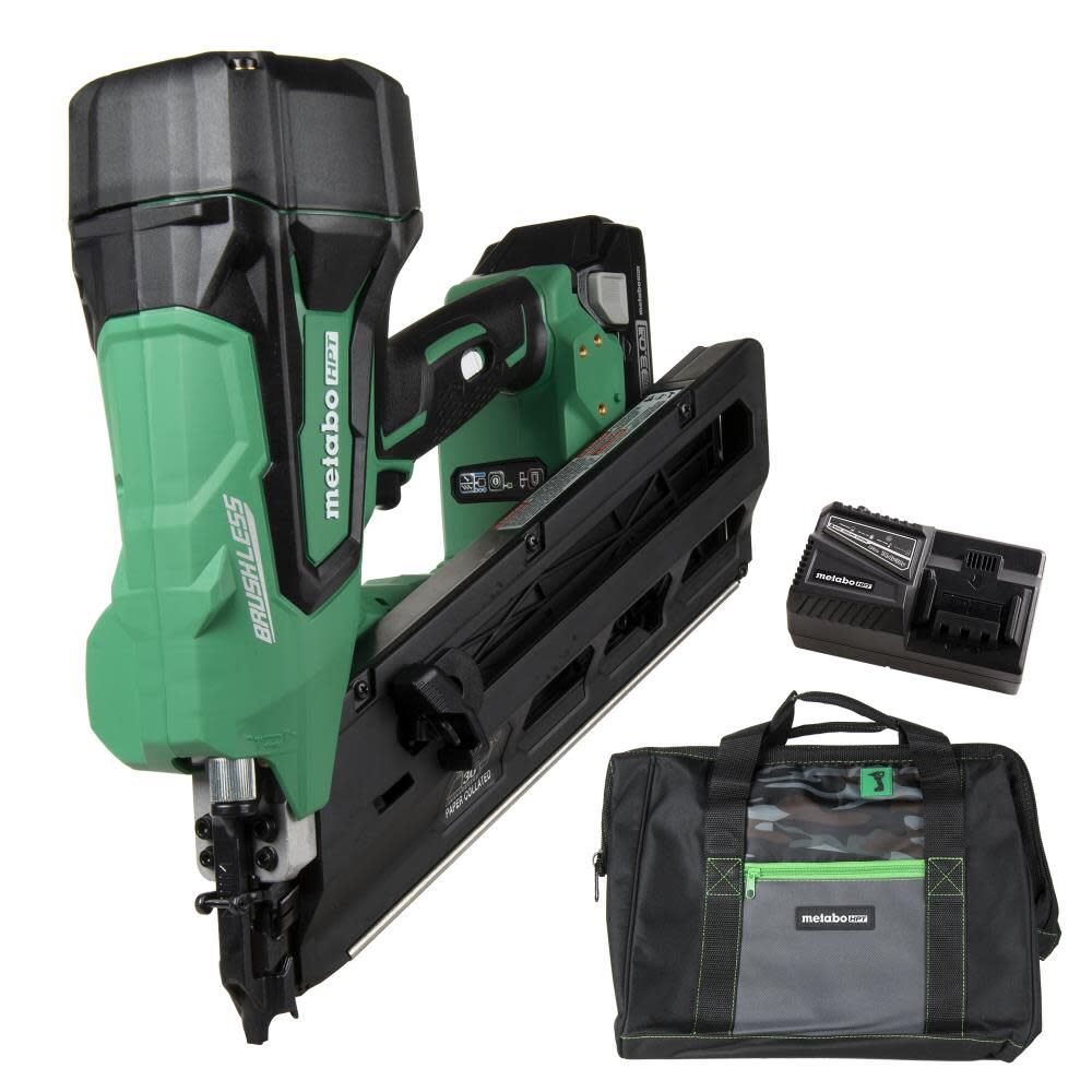 18 Volt Paper Collated Brushless Cordless Framing Nailer NR1890DCSM