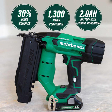 MultiVolt 2-in 18-Gauge Cordless Brad Nailer (Battery & Charger Included) NT1850DFTM