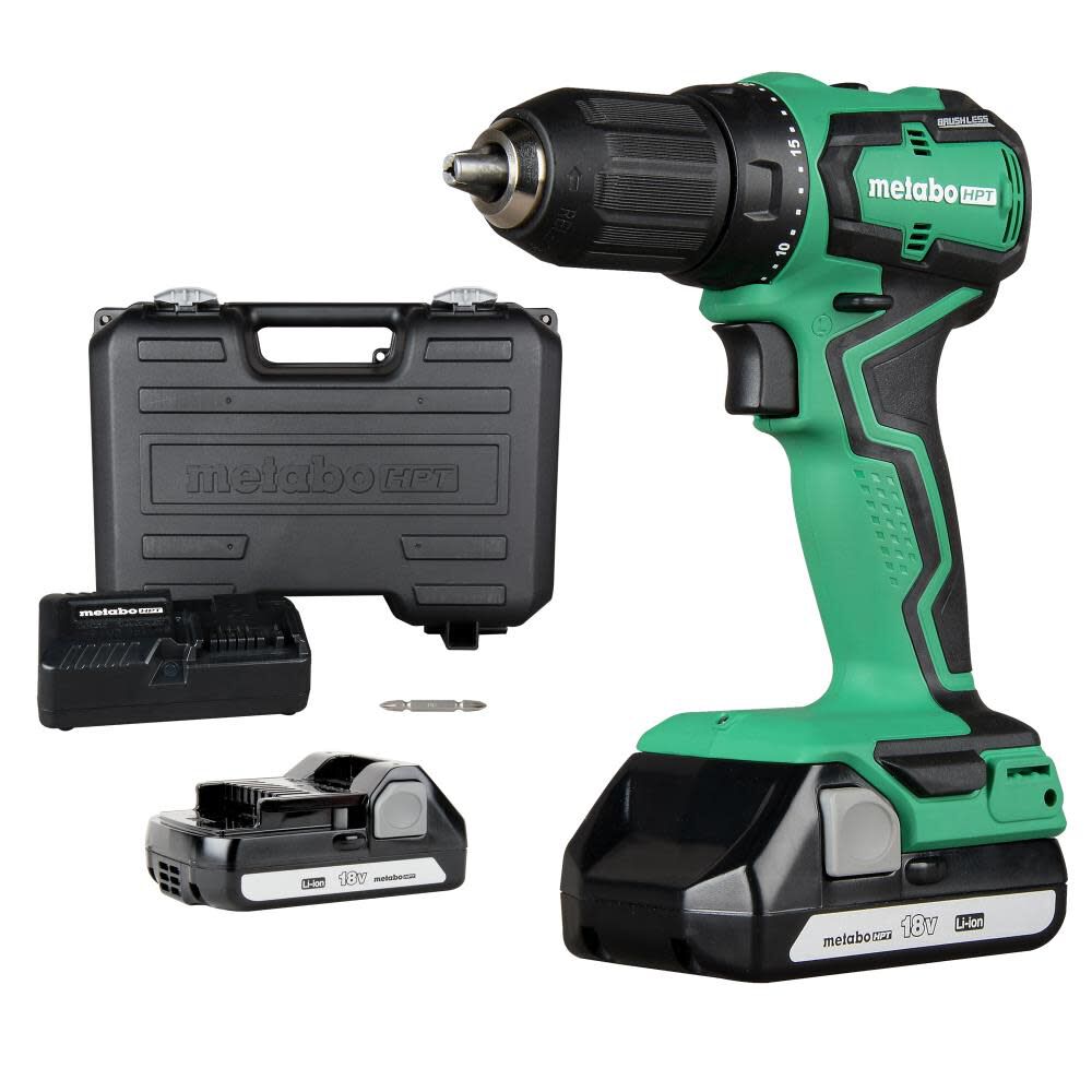 MultiVolt 18-volt 1/2-in Keyless Brushless Cordless Drill (2-Batteries Included, Charger Included and Hard Case included) DS18DDXM