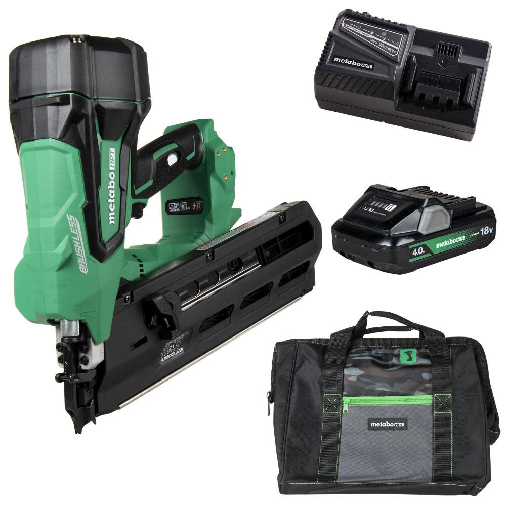 3.5-in 21-Degree Cordless Framing Nailer (Battery & Charger Included) NR1890DRSTM