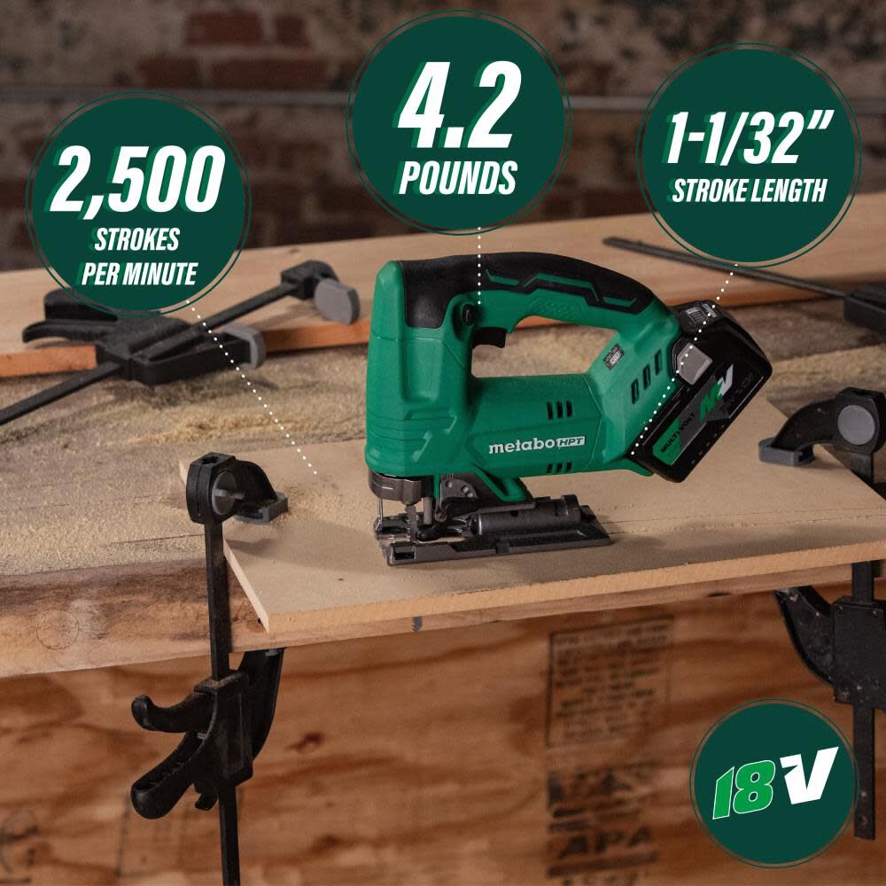 18-volt Variable Speed Keyless Cordless Jigsaw (Bare Tool) CJ18DAQ4M