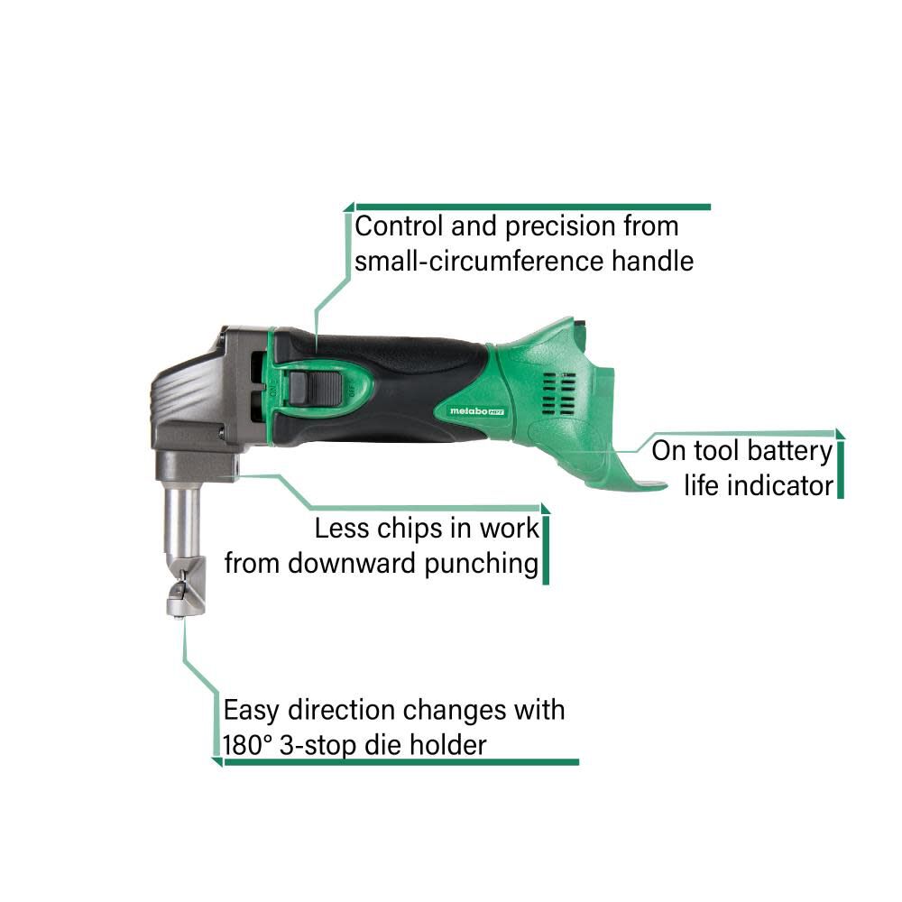 18-Gauge Variable Speed 18-Volt Cordless Metal Shears CN18DSLQ4M