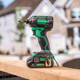 18-volt 1/4-in Brushless Cordless Impact Driver (2-Batteries Included, Charger Included and Hard Case included) WH18DCM