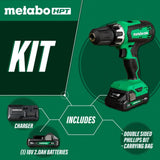 18V Drill Driver Cordless Brushed Kit DS18DFXM