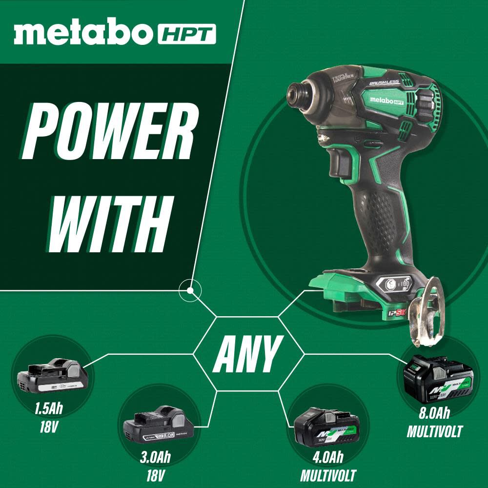 18V Impact Driver (Bare Tool) WH18DBFL2Q4M