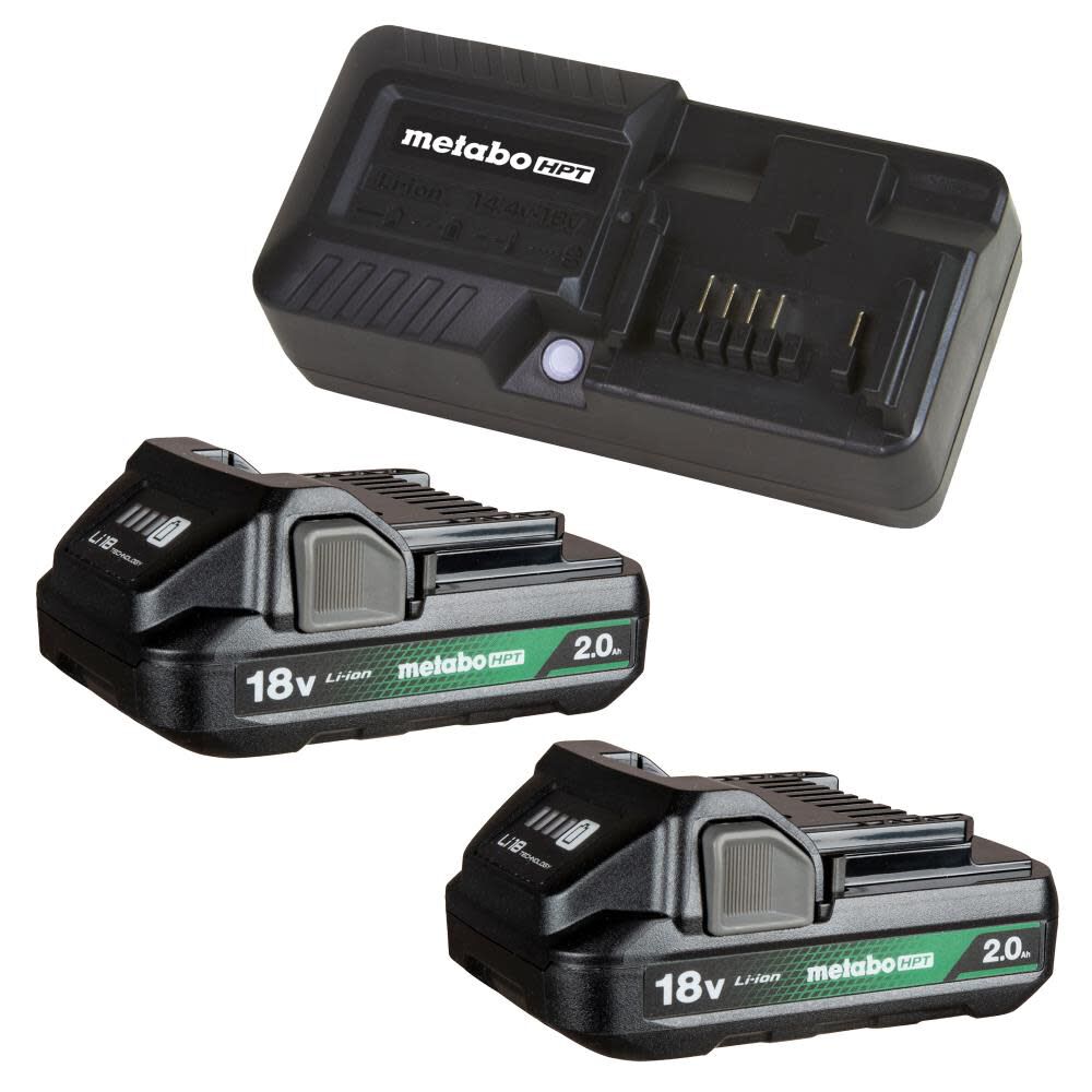 MultiVolt 18-V 2-Pack Lithium-ion Battery and Charger UC18YKSLSM