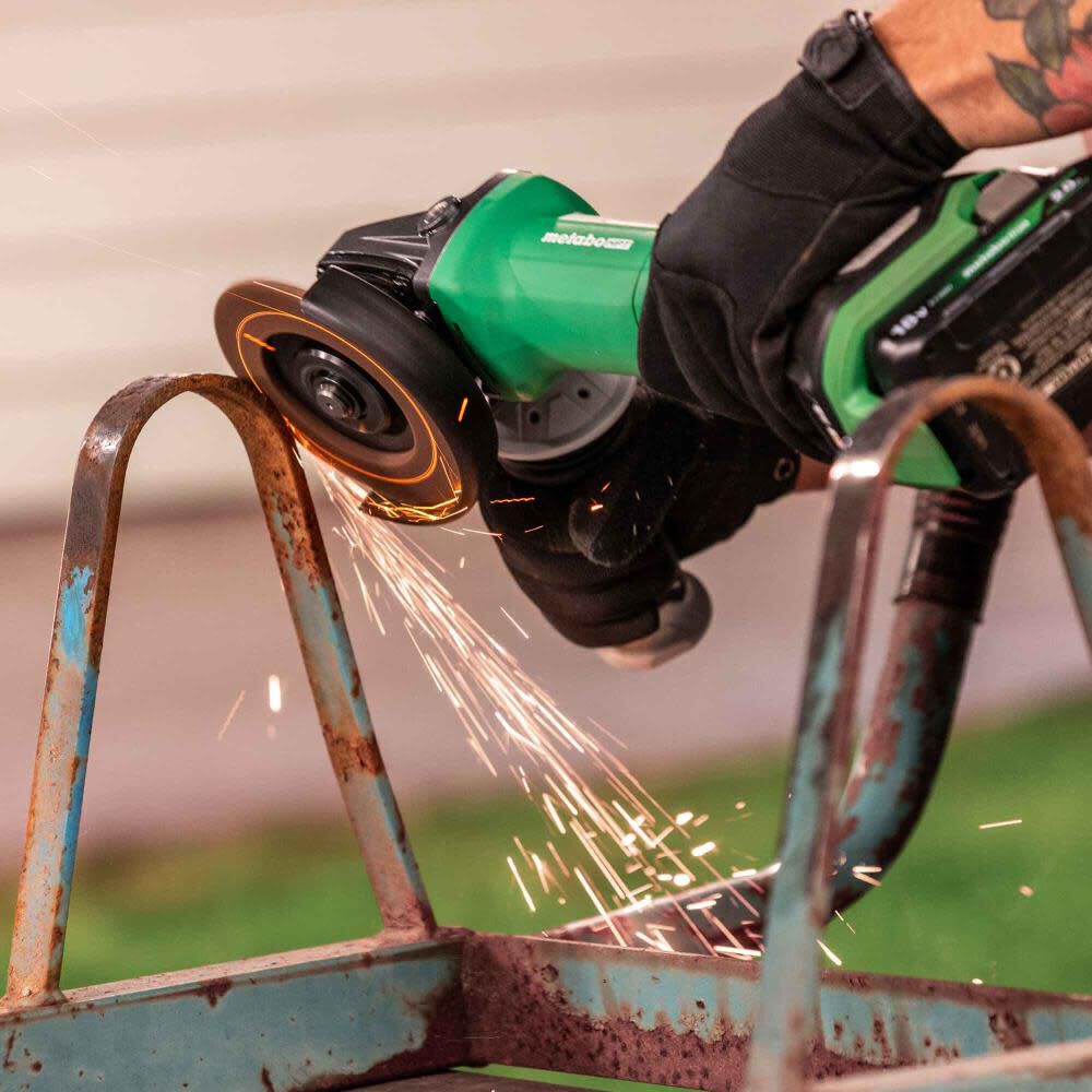 MultiVolt 4.5-in 18-volt Paddle Switch Brushless Cordless Angle Grinder (Tool Only) G1812DFQ4M