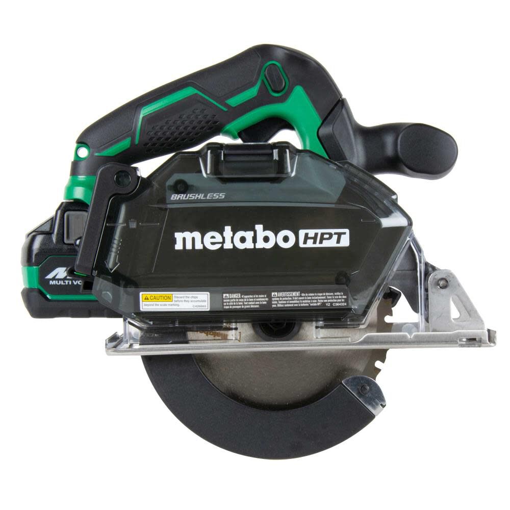 18V MultiVolt 5-3/8 to 5-7/8 Inch Cordless Metal Cutting Circular Saw Kit CD1805DB