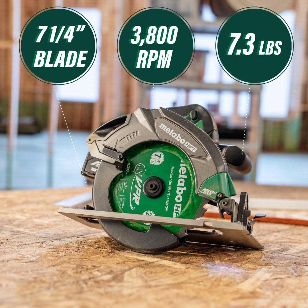 MultiVolt 18-volt 7-1/4-in Cordless Circular Saw (Bare Tool) C1807DAQ4M