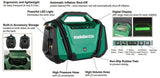 MultiVolt 18-volt Lithium Ion (li-ion) Air Inflator (Power Source, Battery/Car/Electric) UP18DAQ4M