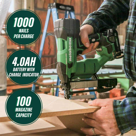 MultiVolt Cordless 18-Gauge 1/4-in Narrow Crown Finish Pneumatic Stapler N1804DAM