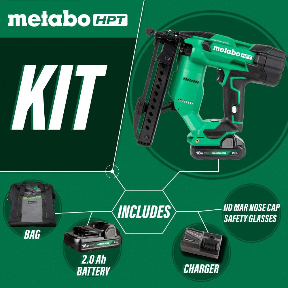 MultiVolt Cordless 18-Gauge 1/4-in Narrow Crown Finish Pneumatic Stapler N1804DAM