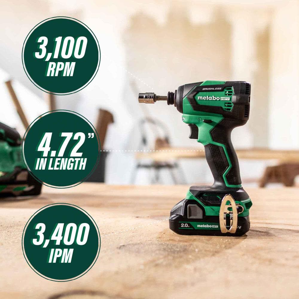 18V MultiVolt Cordless Impact Driver Kit WH18DEXM