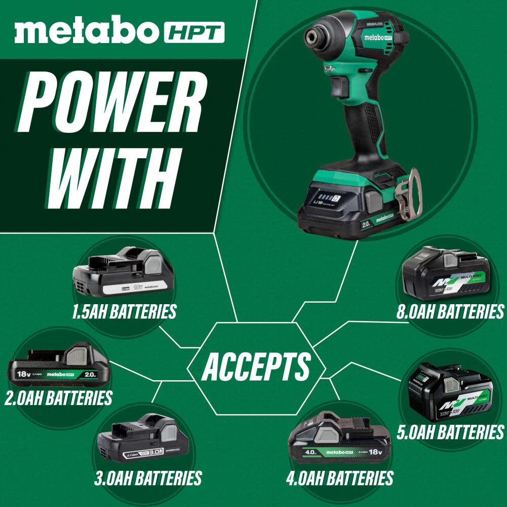 18V MultiVolt Cordless Impact Driver Kit WH18DEXM