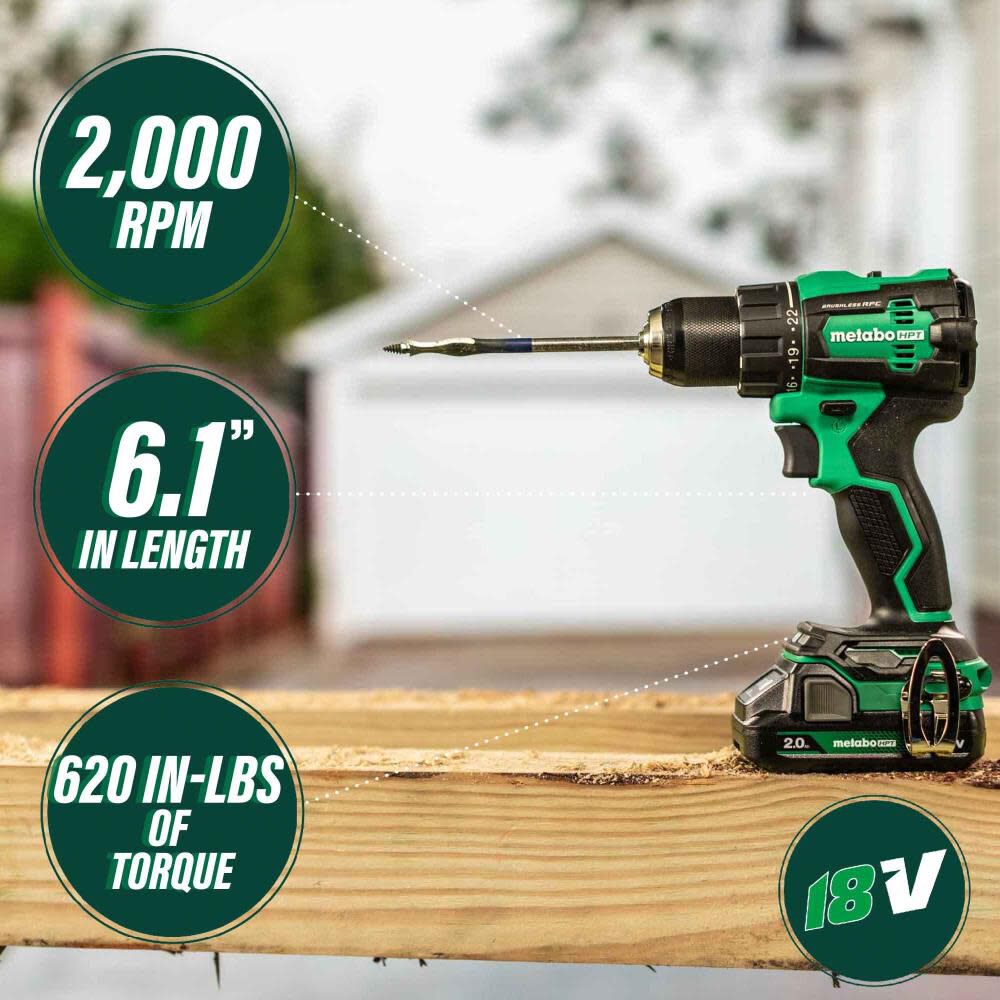 18-volt 1/2-in Keyless Brushless Cordless Drill (2-Batteries Included, Charger Included and Soft Bag included) DS18DEXM