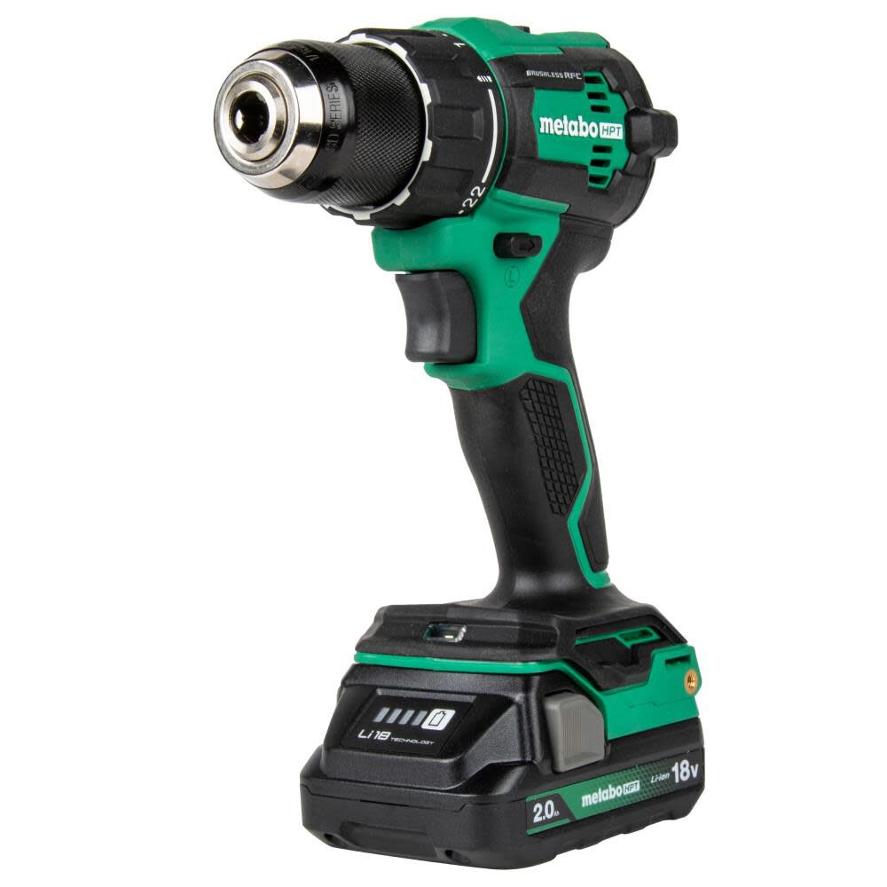 18-volt 1/2-in Keyless Brushless Cordless Drill (2-Batteries Included, Charger Included and Soft Bag included) DS18DEXM