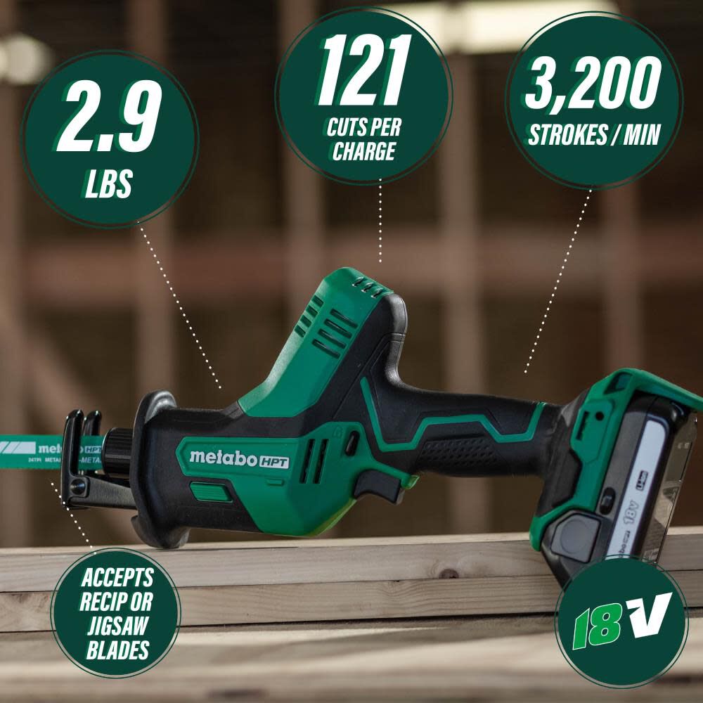 MultiVolt 18-volt Variable Cordless Reciprocating Saw (Bare Tool) CR18DAQ4M