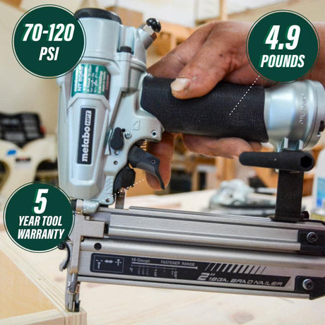 HPT 2-1/2in 16-Gauge Pro Finish Nailer NT65A5M