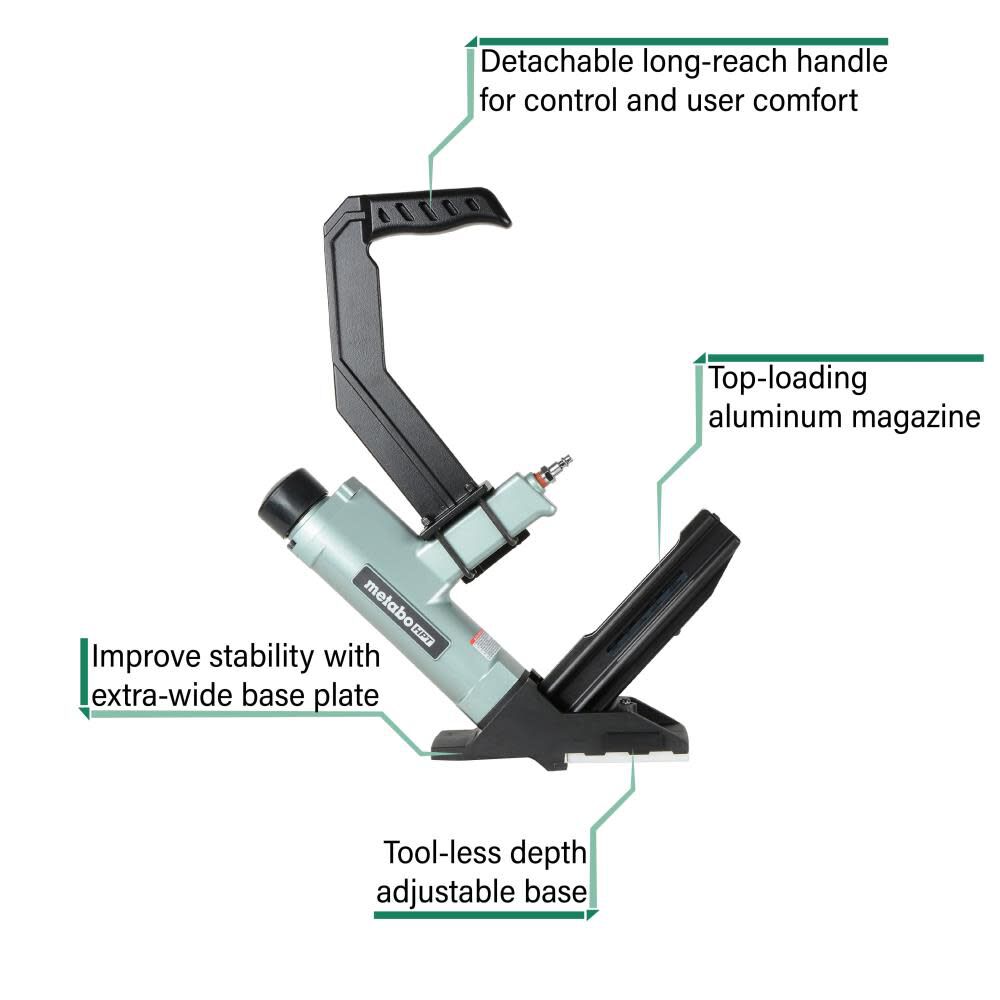 15.5-Gauge 1/2-in Medium Crown Flooring Pneumatic Stapler N5010ABM