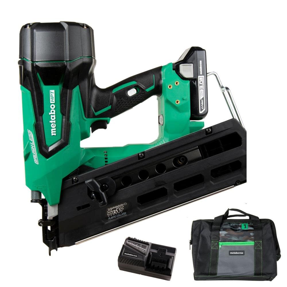 3-1/2 In. 18V Cordless Plastic Strip Framing Nailer NR1890DRSM