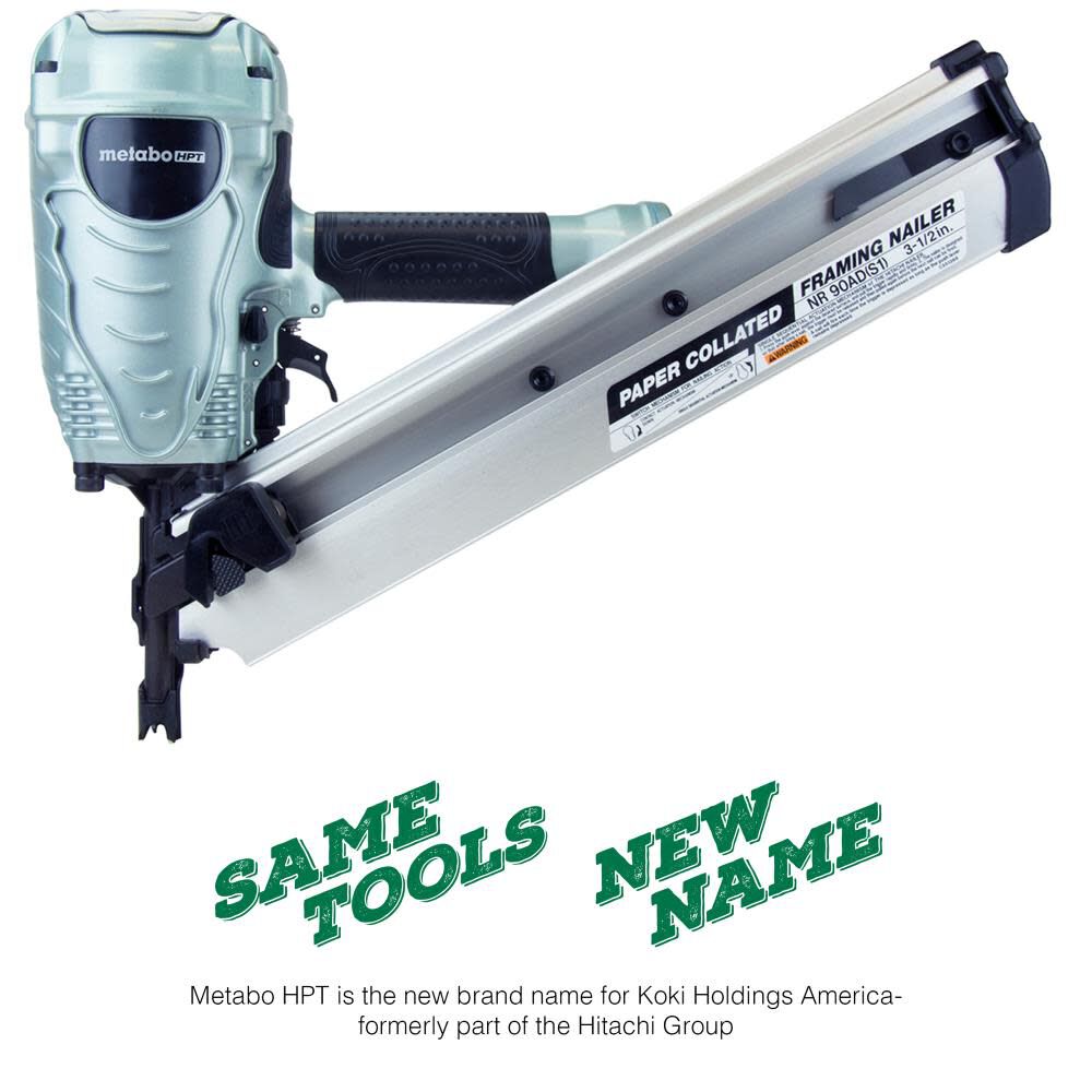 3.5-in 30-Degree Pneumatic Framing Nailer NR90ADS1M