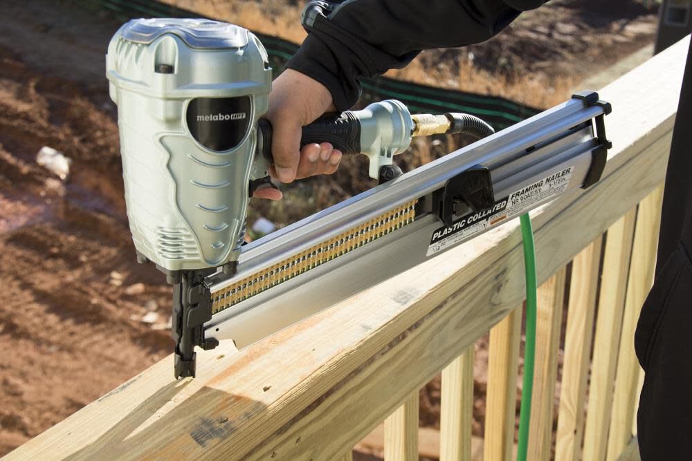 3.5-in 21-Degree Pneumatic Framing Nailer NR90AES1M