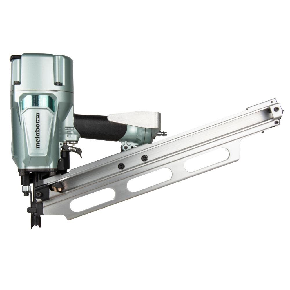 3 1/4in 21 Degree Pneumatic Framing Nailer with Depth Adjustment & Aluminum Magazine NR83A5(Y)M