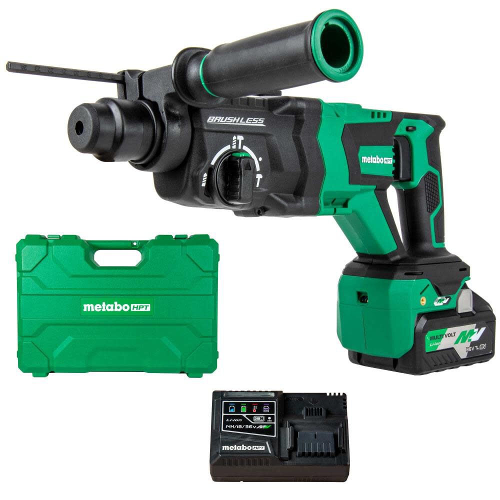 36V MultiVolt Rotary Hammer SDS Plus 1 1/8in D Handle Kit DH3628DDM