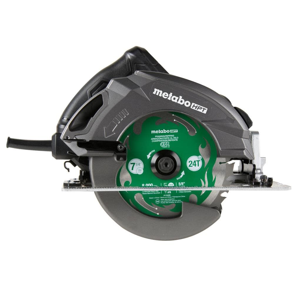 7-1/4 In. Pro Grade Circular Saw 15 Amp 6800 RPM Rip Max C7URM