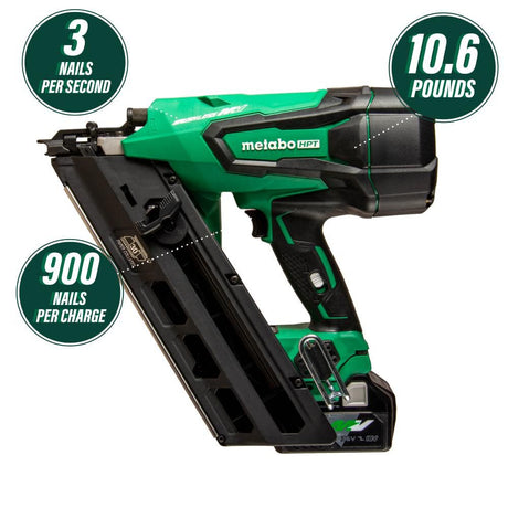 Multi 3.5-in 30-Degree Cordless Framing Nailer (Battery & Charger Included) NR3690DCM