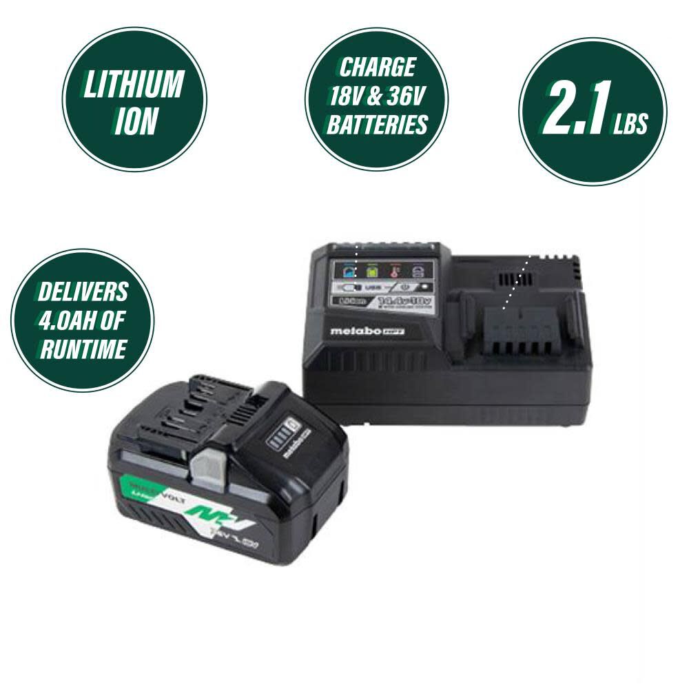 MultiVolt 36-V Lithium-ion Battery and Charger (4 Ah) UC18YSL3B1M