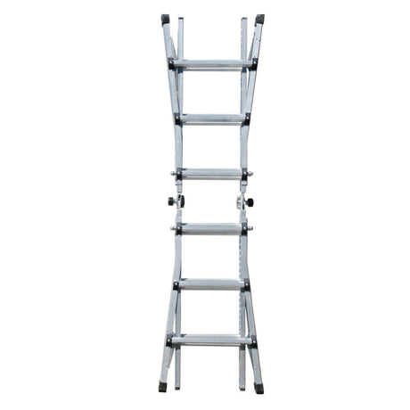 13ft Telescoping Multi-Position Ladder Aluminum Grade 1A E-MTL7000AL