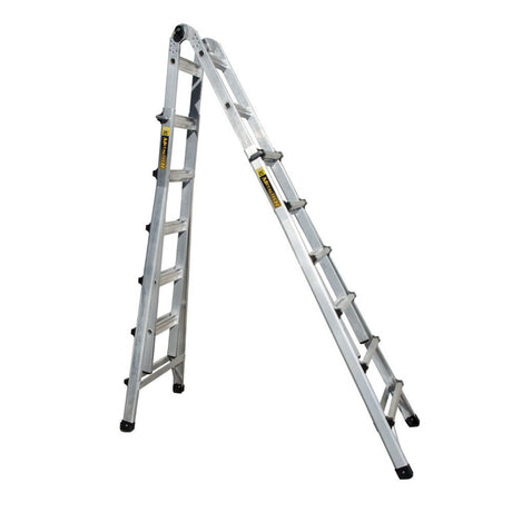 21ft Telescoping Multi-Position Ladder Aluminum Grade 1A E-MTL7200AL
