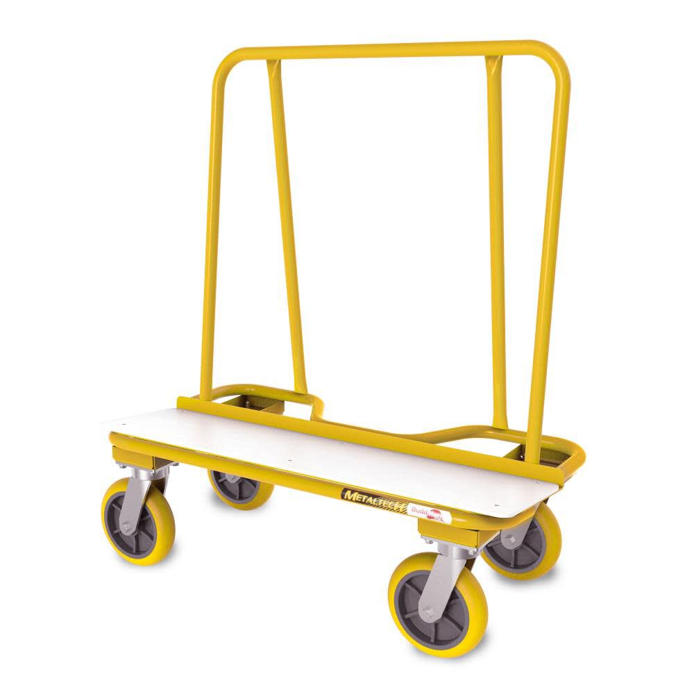 Drywall Cart Residential Welded with 3000 lbs Load Capacity I-BMD2131YGR