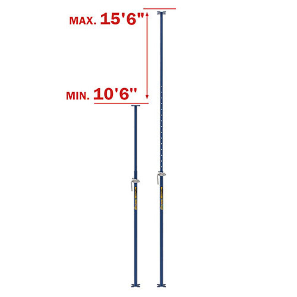 Heavy Duty Adjustable Shoring Post 10.5ft to 15.5ft M-SHPH4